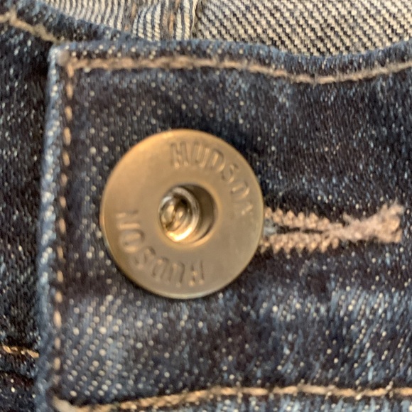 Hudson Byron 5 pocket Straight Men's Blue Jeans, size 32, 4 Button Up - Picture 10 of 16